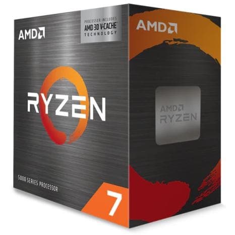 AMD CPU Ryzen 7 5700X3D 3GHz 8 kjerner Socket AM4 WOF - med kjøler