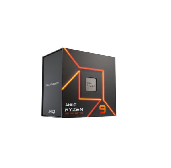 AMD CPU Ryzen 9 7900 3,7 GHz 12-kärnig AM5 (PIB - med kylare)