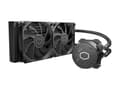 Miniatyrbilde 3 av 3: Cooler Master MasterLiquid 240L Core kjølesystem 1-pakning Svart 120 mm