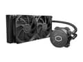 Miniatyrbilde 1 av 3: Cooler Master MasterLiquid 240L Core kjølesystem 1-pakning Svart 120 mm