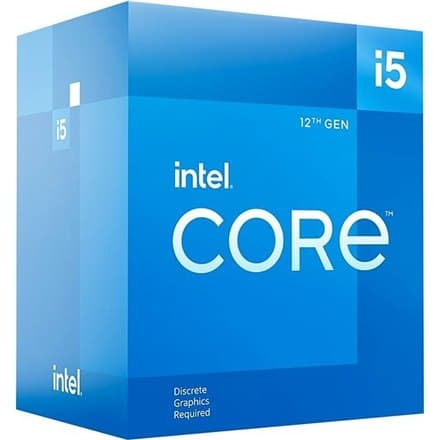 Intel | Processor | Core i5 | I5-12400F | 2,5 GHz | LGA1700 fatning | 6-kerne