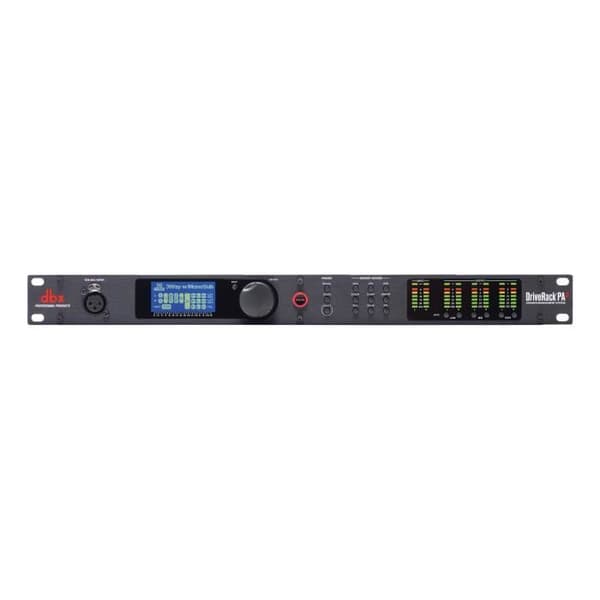 DBX driverackpa2 - Högtalarprocessor med RTA och equalizer