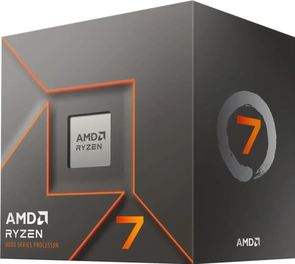 AMD Ryzen 7 8700F, AMD Ryzen™ 7, Sokkel AM5, 4 nm, AMD, 8700F, 4,1 GHz