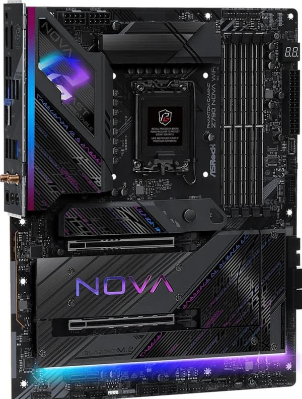 Asrock Z790 Nova WiFi - Intel - LGA 1700 - Intel® Celeron® G - Intel® Core™ i3 - Intel® Core™ i5 - I