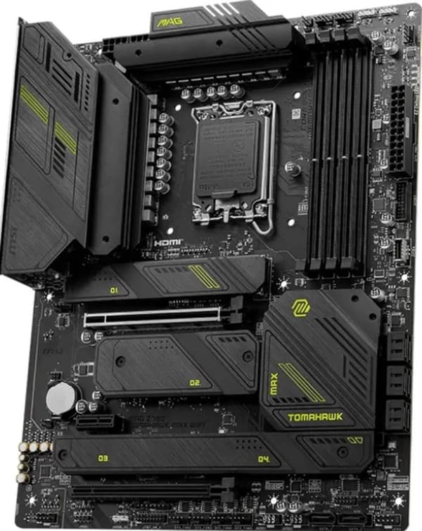 MSI MAG Z790 TOMAHAWK MAX WIFI - Intel - LGA 1700 - Intel® Celeron® - Intel® Pentium® Gold - LGA 170