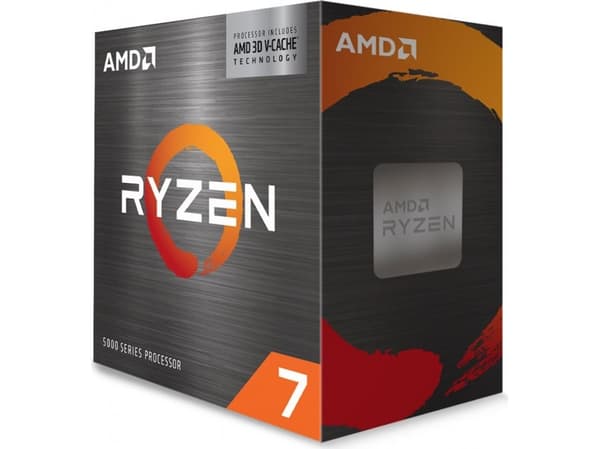 AMD Ryzen 7 5700X3D, AMD Ryzen™ 7, Socket AM4, 7 nm, AMD, 5700X3D, 3 GHz