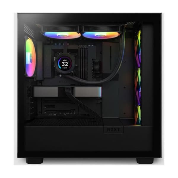 Vattenkylning allt-i-ett - NZXT - Kraken Elite 280 RGB - 280 mm - Anpassningsbar LCD-skärm - Kompatibel med AM4