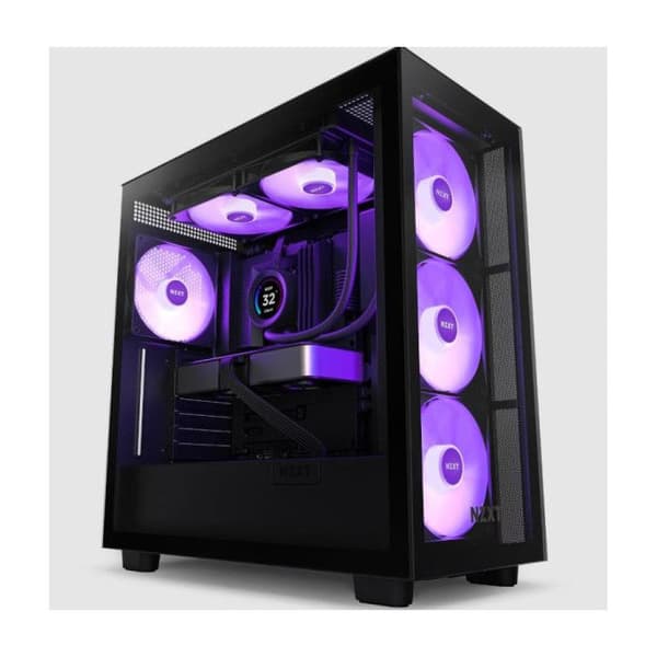 Vattenkylning allt-i-ett - NZXT - Kraken Elite 280 RGB - 280 mm - Anpassningsbar LCD-skärm - Kompatibel med AM4