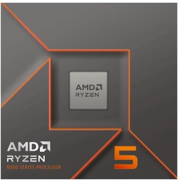 AMD Ryzen 5 8400F-prosessor for AM5-plattform