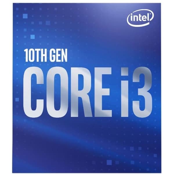 Intel Core i3-10100F-processor - 4 kärnor - 4,3 GHz - TDP 65W (BX8070110100F)
