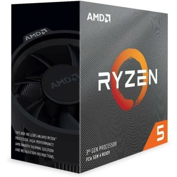 AMD Ryzen 5 5600X-processor - 6-kärniga 12-trådar - 35 MB GameCache - TDP 65W
