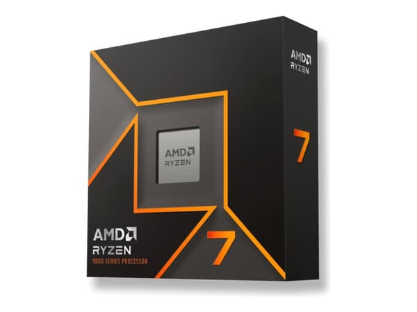 AMD Ryzen 7 9700X - 3,8 GHz - 8 ydintä - 16 säiettä - 32 Mt välimuisti - Socket AM5 - PIB/WOF