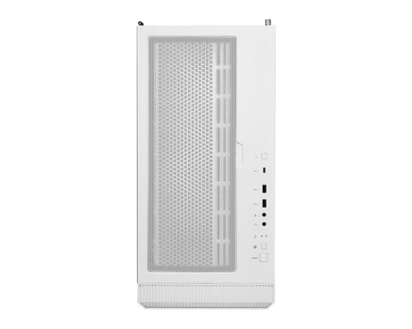 Deksel mpg velox 100r hvit (miditower, dekselproduktet har gjennomsiktig panel, ikke inkludert, farge hvit), MSI