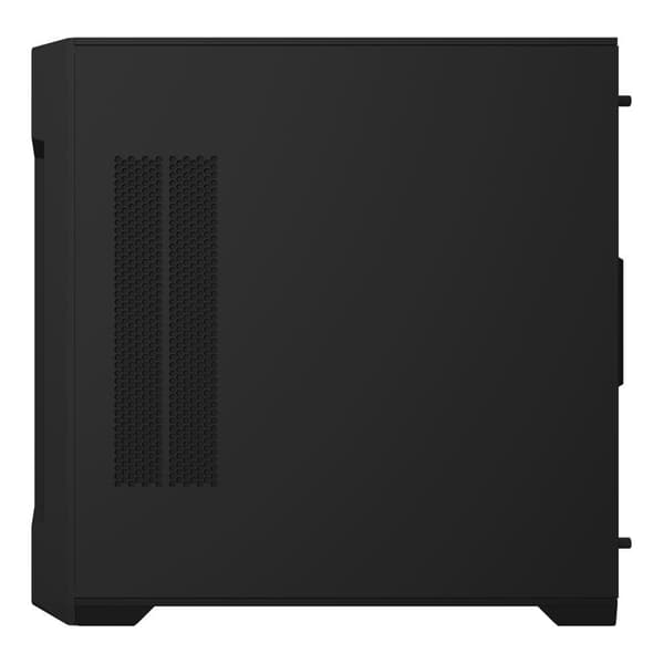 Etui gb-c102g (miditower, etuiet har gennemsigtigt panel, medfølger ikke, microatx, miniitx, farve sort), Gigabyte