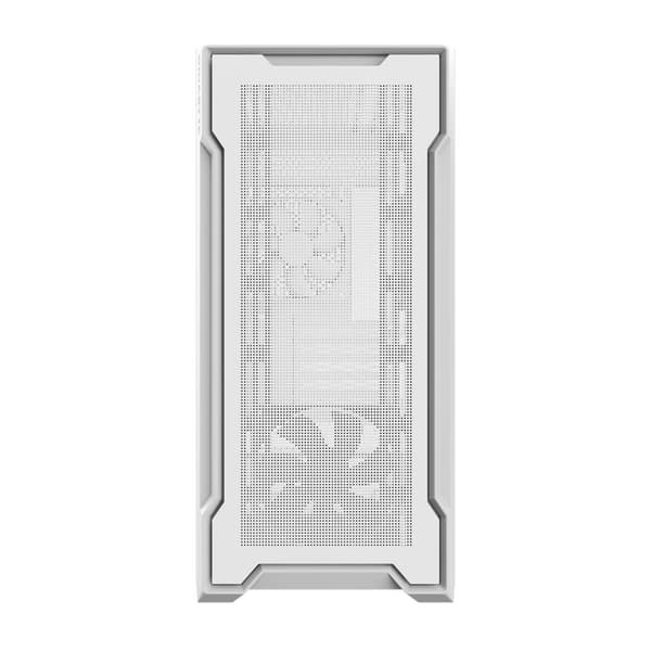 Etui gb-c102gi (miditower, etuiet har gennemsigtigt panel, medfølger ikke, microatx, miniitx, farve hvid), Gigabyte