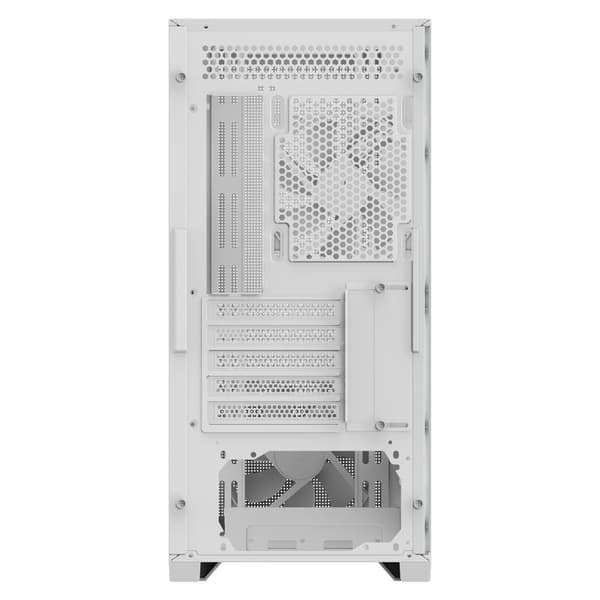 Etui gb-c102gi (miditower, etuiet har gennemsigtigt panel, medfølger ikke, microatx, miniitx, farve hvid), Gigabyte