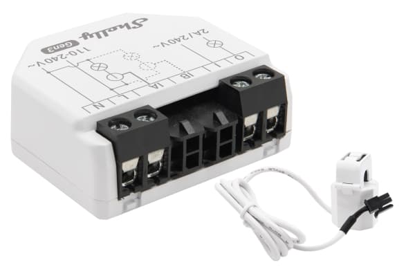 Shelly uppoasennettava EM Gen3 sis. 1x 50A pääte Sähkömittari Mittaustoiminto WLAN