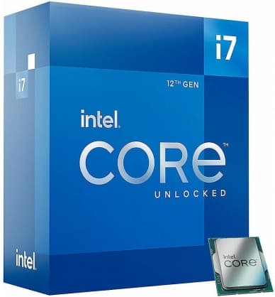 Processor (CPU) Core I7-12700KF BX8071512700KFSRL4P Box, Intel