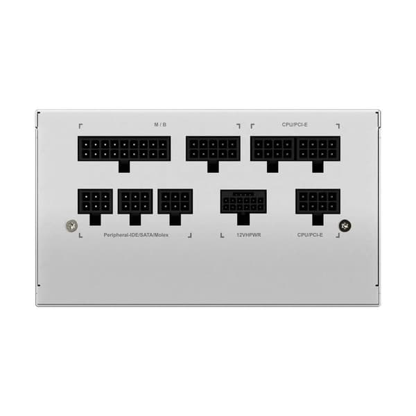 Strømforsyning 850 watt (effektivitet 80 plus guld, pfc active, mtbf 100000 timer, gp-ud850gmpg5w), Gigabyte