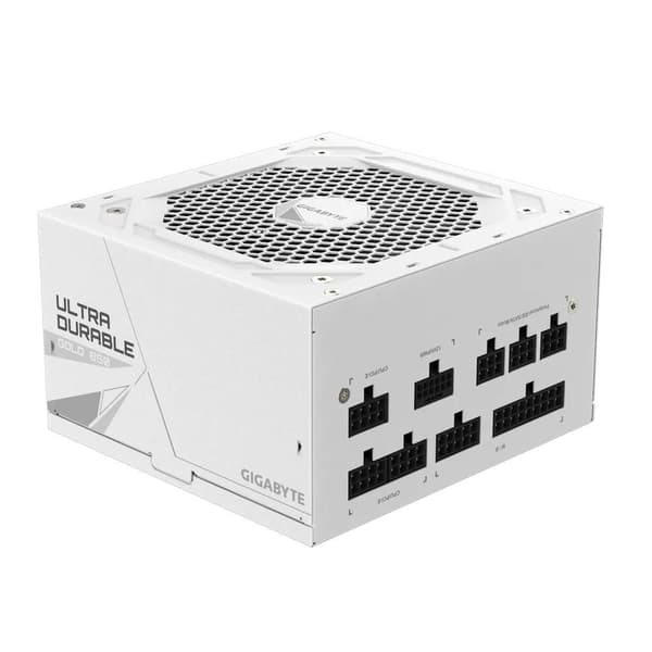 Strømforsyning 850 watt (effektivitet 80 plus guld, pfc active, mtbf 100000 timer, gp-ud850gmpg5w), Gigabyte