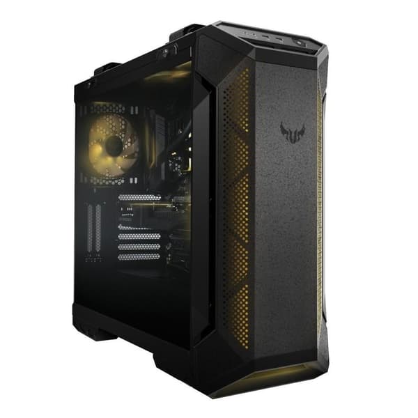 Case tuf gaming gt501 (miditower, ingår ej, atx, eatx, miniitx, färg svart, gt501tufgaming), Asus Svart