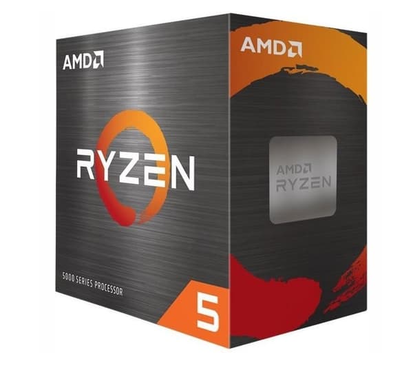 CPU desktop (ryzen 5, 5500, cezanne, 3600 mhz, cores 6, 16mb, socket sam4, 65 watt, box, 100-100000457box), AMD
