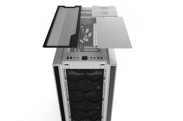 Taske silent base 802 vindue hvid (miditower, ikke inkluderet, atx, eatx, microatx, miniitx, farve hvid, bgw40), Vær stille