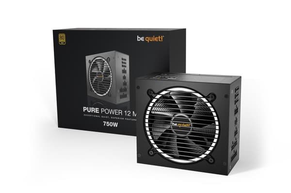 Strømforsyning 750 watt (toppeffekt 820 watt, effektivitet 80 pluss gull, pfc active, mtbf 100 000 timer, bn343), Vær stille