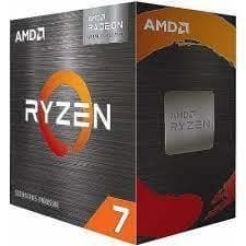 CPU ryzen 7 (5700g, cezanne, 3800 MHz, ytimet 8, 16mb, socket sam4, 65 wattia, gpu radeon, box, 100-100000263box), AMD