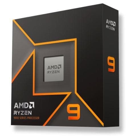 CPU AMD Desktop (Ryzen 9, 9900X, Granite Ridge AM5, 4400 MHz, ytimet 12, 64 Mt, Socket SAM5, 120 wattia, GPU Radeon, BOX)