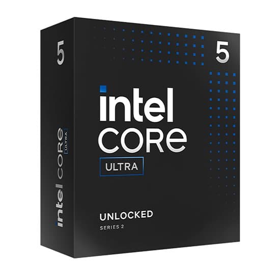 Intel Core Ultra 5-245K Arrow Lake CPU - 5,2 GHz 14-kärna - LGA1851 - Intel Boxed utan kylfläns/fläkt