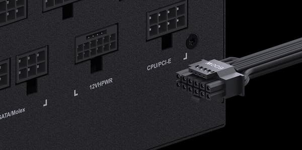 Power Supply GIGABYTE UD1000GM PG5 (1000 Watts, Efficiency 80 PLUS GOLD, PFC Active, MTBF 100000 hours, GP-UD1000GMPG5)