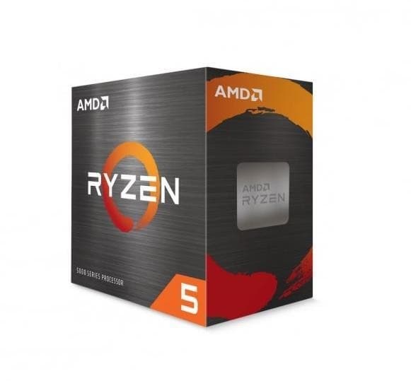 CPU AMD Desktop (Ryzen 5, 5600, Vermeer, 3500 MHz, Cores 6, 32MB, Socket SAM4, 65 Watts, BOX, 100-100000927BOX)
