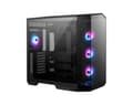 Miniatyrbillede 1 af 2: Case MSI MAG PANO 100R PZ (MidiTower, Case product features Transparent panel, ATX, MicroATX, MiniITX, Colour Black)