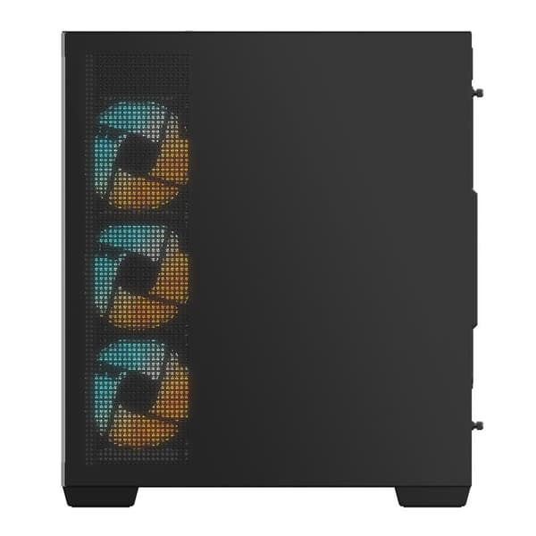 Case GIGABYTE GB-C500P ST (MidiTower, Case product features Transparent panel, ATX, MicroATX, MiniITX, Colour Black)