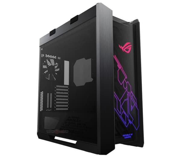 Case ASUS ROG Strix Helios (MidiTower, Not included, ATX, EATX, MicroATX, MiniITX, Colour Black, GX601ROGSTRIXHELIOS) musta
