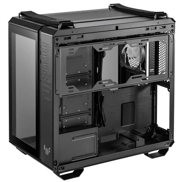 Case ASUS GT502 PLUS (MidiTower, Not included, ATX, MicroATX, MiniITX, Colour Black, GT502PLUS/BLK/TG/TUFGAM)