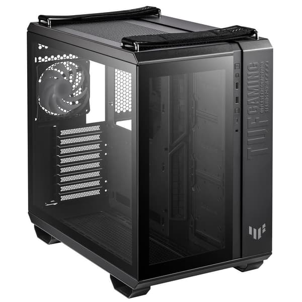 Case ASUS GT502 PLUS (MidiTower, Not included, ATX, MicroATX, MiniITX, Colour Black, GT502PLUS/BLK/TG/TUFGAM)