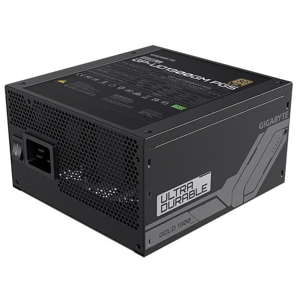 Power Supply GIGABYTE 1300 Watts (Efficiency 80 PLUS GOLD, PFC Active, MTBF 100000 hours, GP-UD1300GMPG5)