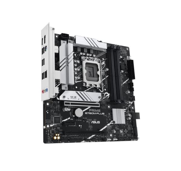 Hovedkort, Asus, intel b760 express (lga1700, micro-atx, minne ddr5, minnespor 4, 1xpci-express 4.0 1x)