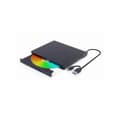 Miniatyrbillede 1 af 2: Dvd rw usb3/usb-c 8x ext rtl/black dvd-usb-03, Gembird