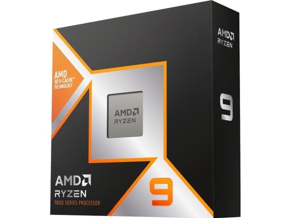 AMD Ryzen 9 9900X3D - 4.4 GHz - 12-core - 24 trådar - 128 MB cache - Socket AM5 - Box