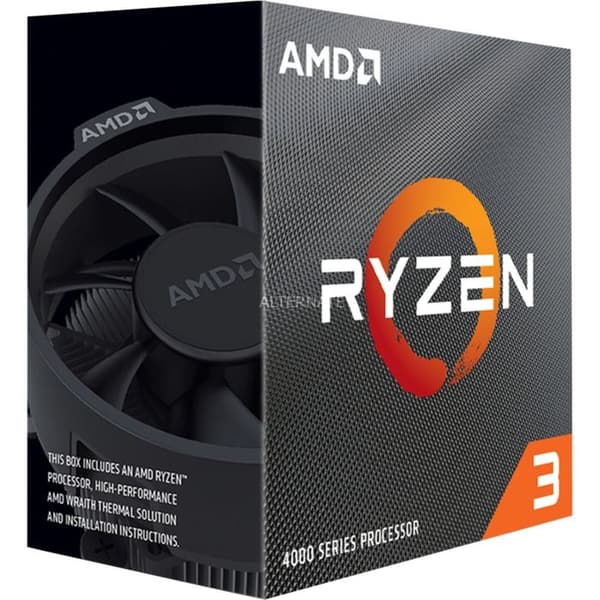 Processor - AMD - Ryzen3 4300G - 4 kärnor - Socket AM4 - 4 MB cache