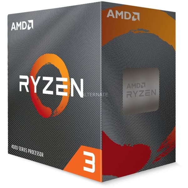 Processor - AMD - Ryzen3 4300G - 4 kärnor - Socket AM4 - 4 MB cache