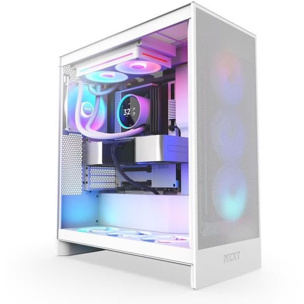 NZXT Kraken Elite 240 RGB - CPU AIO vätskekylare - 240mm radiator - F240 RGB-fläkt - IPS LCD 2,72'