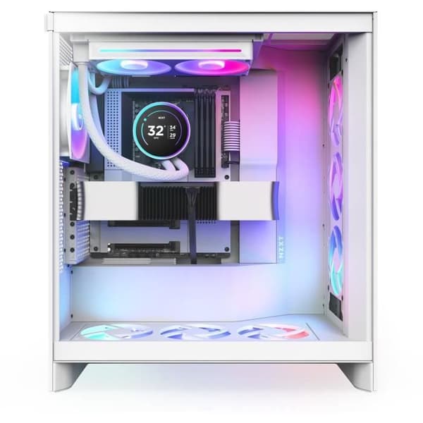 NZXT Kraken Elite 240 RGB - CPU AIO vätskekylare - 240mm radiator - F240 RGB-fläkt - IPS LCD 2,72'