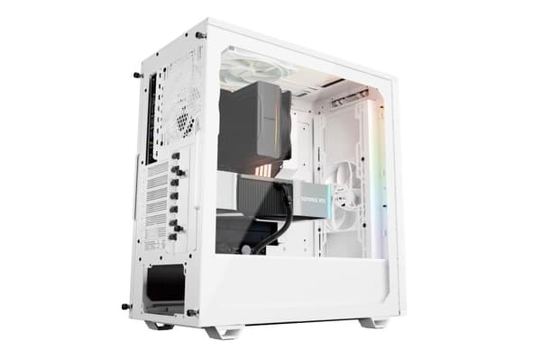 Case be quiet pure base 501 dx (miditower, case-produktet har gennemsigtigt panel, medfølger ikke, atx, microatx, miniitx), Be quiet