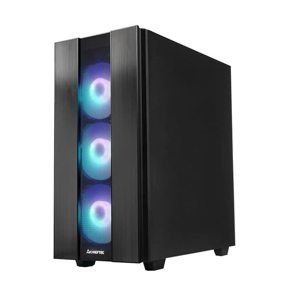 Case hunter 2 (miditower, ingår ej, atx, microatx, miniitx, färg svart, gs-02b-op), Chieftec