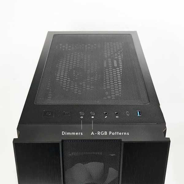 Case hunter 2 (miditower, ingår ej, atx, microatx, miniitx, färg svart, gs-02b-op), Chieftec