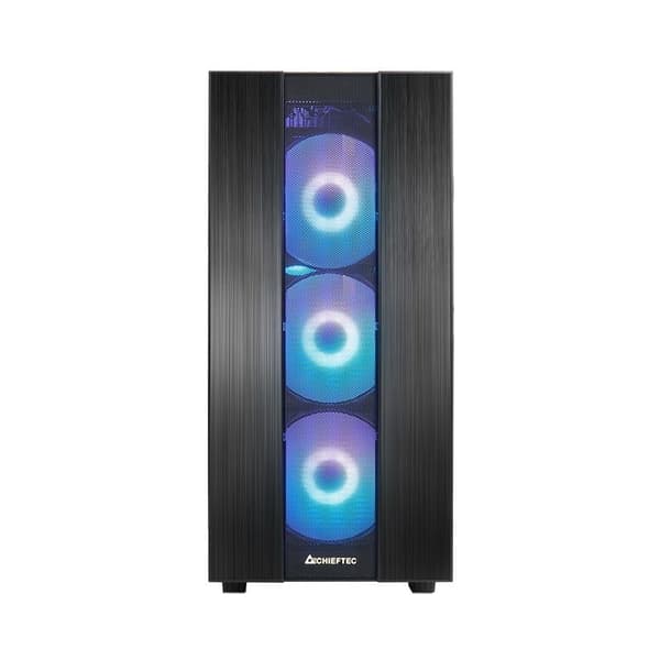 Case hunter 2 (miditower, ingår ej, atx, microatx, miniitx, färg svart, gs-02b-op), Chieftec